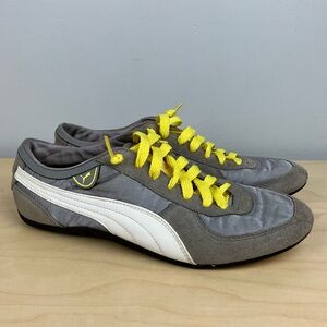 Puma Women’s Size 9.0 Lanai XT Gray & Yellow Low Top Athletic Training Shoes